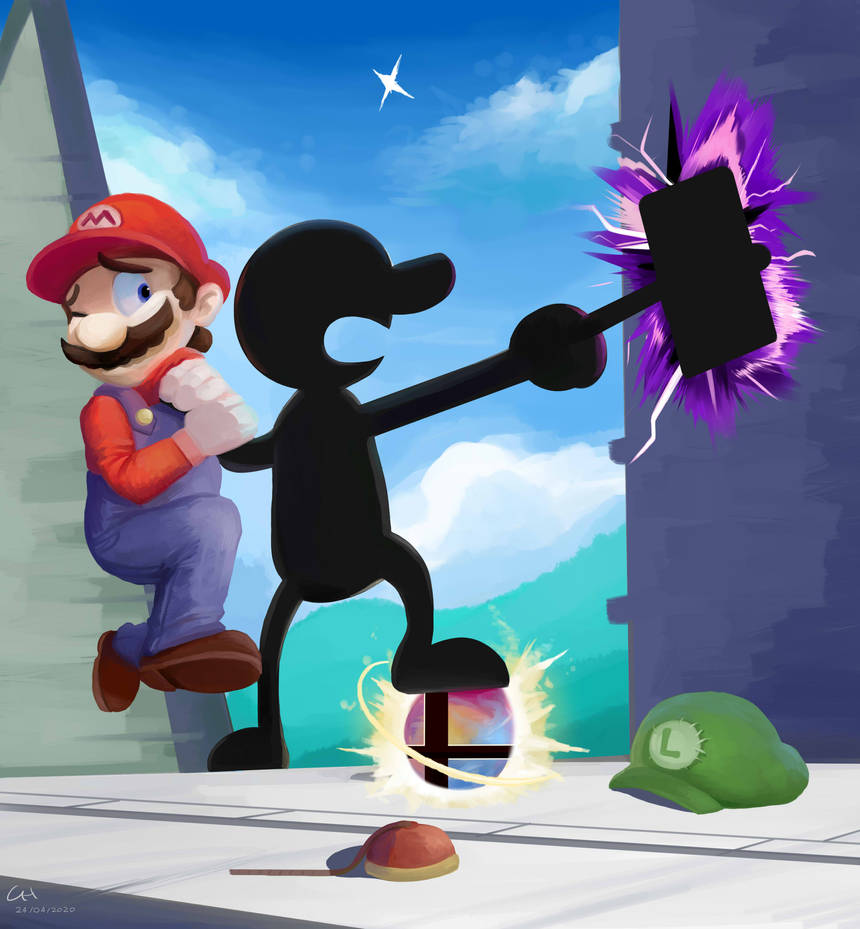 Mr. Game and Watch - Super Smash Bros. Ultimate by TerriblePing on ...