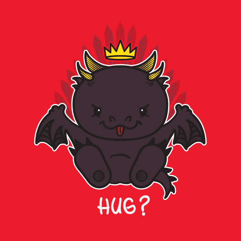 Drogon asking some hug