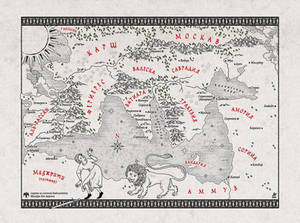 Lion of Al-Rassan map