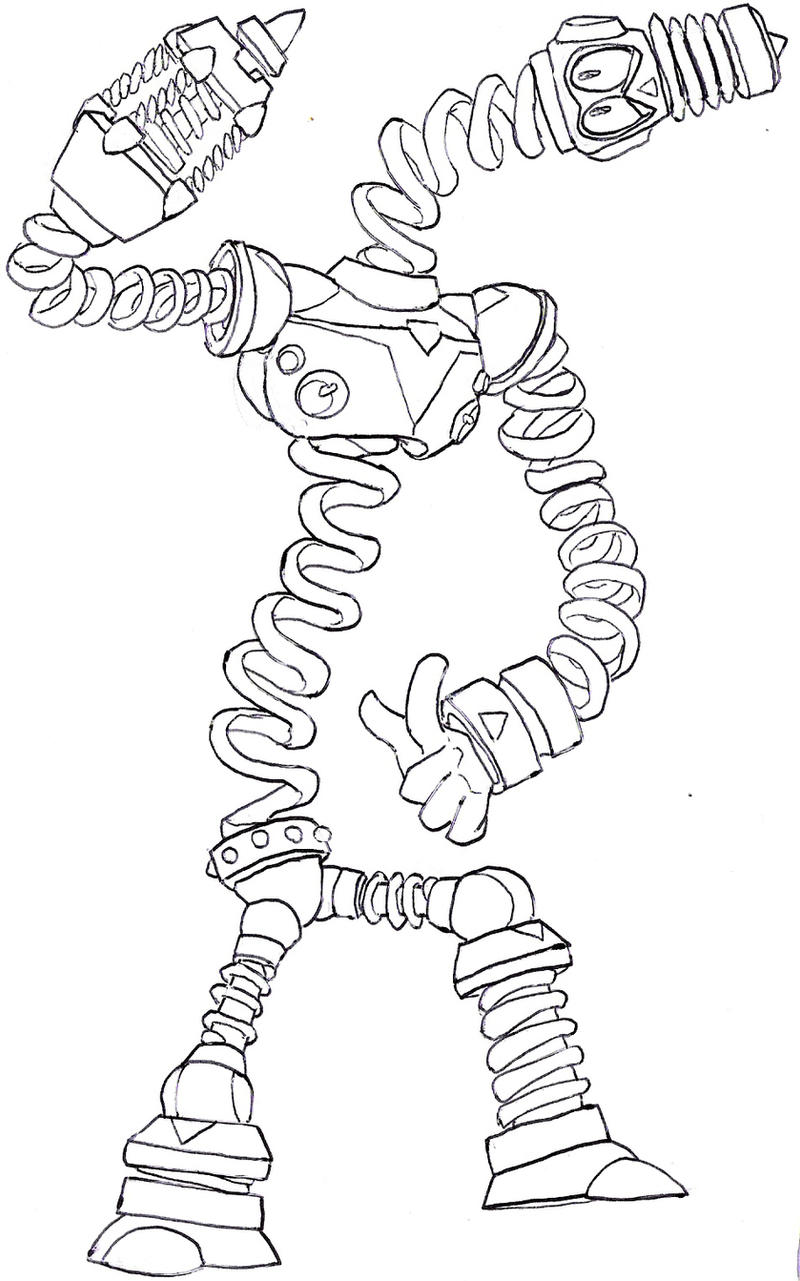 Spring Man Model Spring Man by Tyrranux on DeviantArt