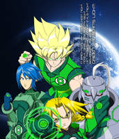Anime Green Lantern Corps