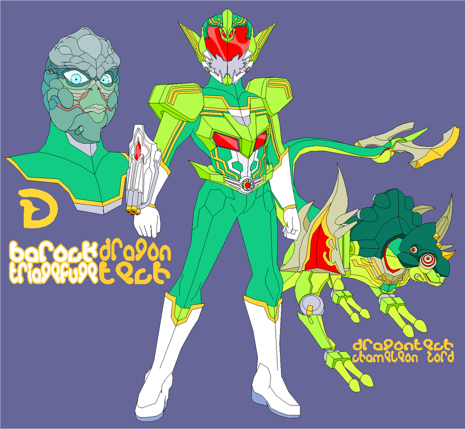 The Dragontech Ranger by Tyrranux on DeviantArt