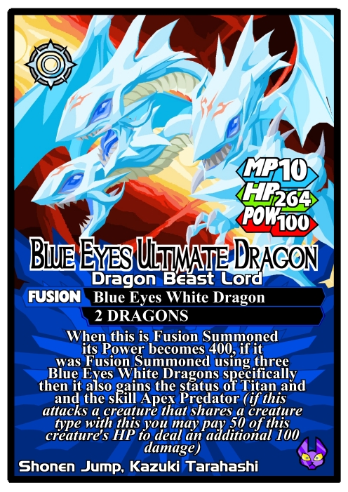 Titan Clash Blue Eyes Ultimate Dragon