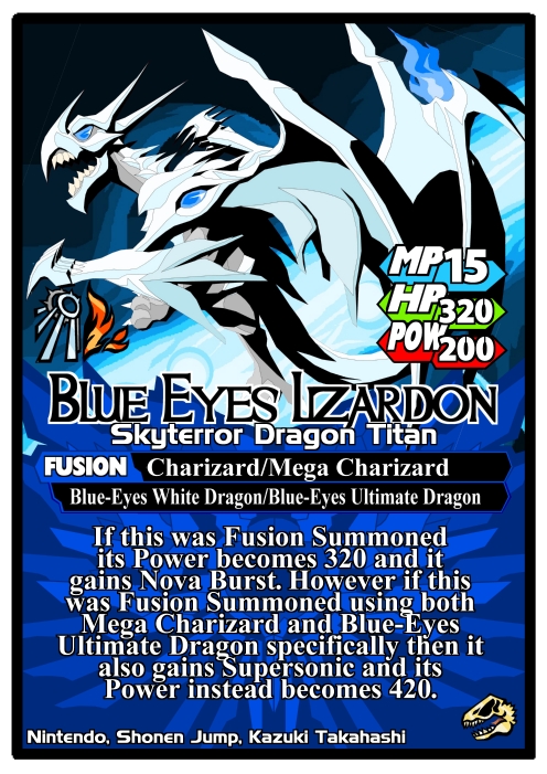 Titan Clash Blue Eyes Lizardon