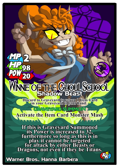 Titan Clash Winnie of the Ghoul School