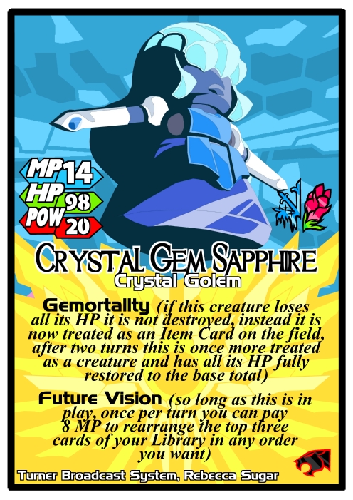 Titan Clash Crystal Gem Sapphire