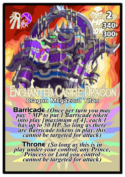Titan Clash Enchanted Castle Dragon