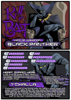 Fan Fiction Fuel Trading Cards - Black Panther