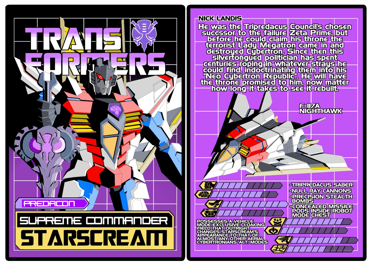TRANSFORMERS - Predacon Starscream
