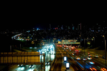 Istanbul in high traffic