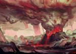 Mysthea: the Onyx Volcano