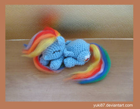 Sold: Sleeping Rainbow Dash