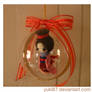 Commission: Christmas Tree Ornament - Micro Mulan