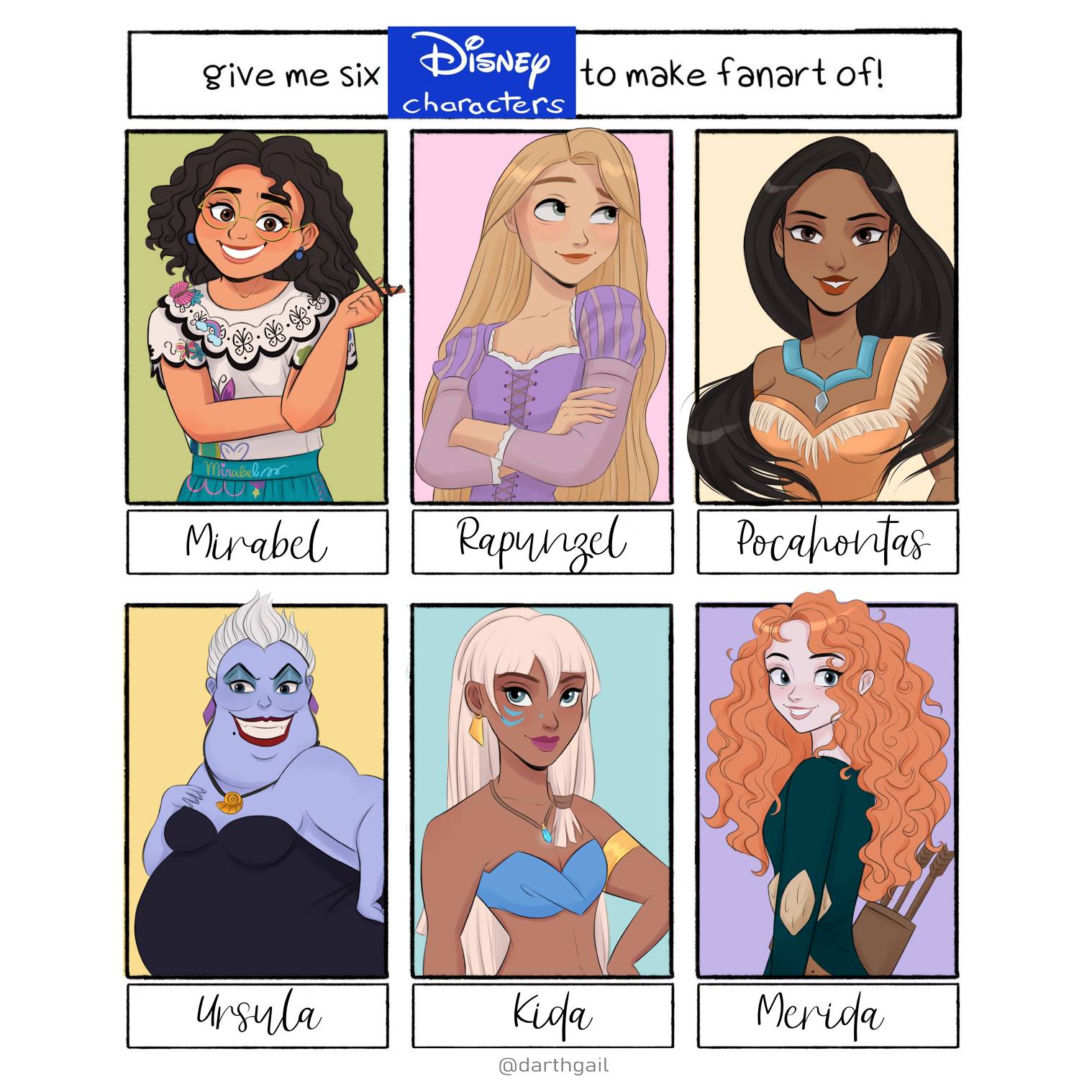 Disney fanarts by darthgail on DeviantArt