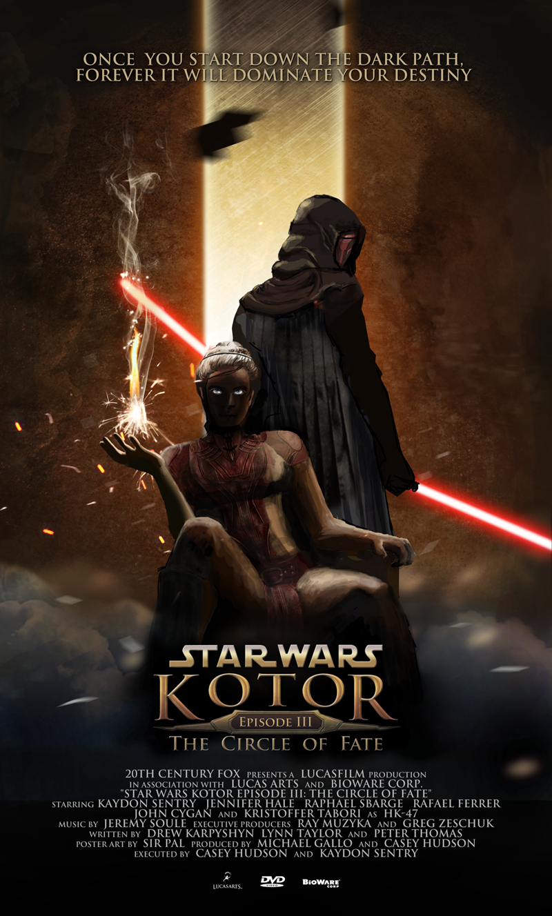 Kotoriii Star Wars KotOR The Movie Episode III Poster WIP by tzmitzki on DeviantArt