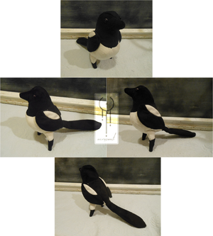 magpie plushie