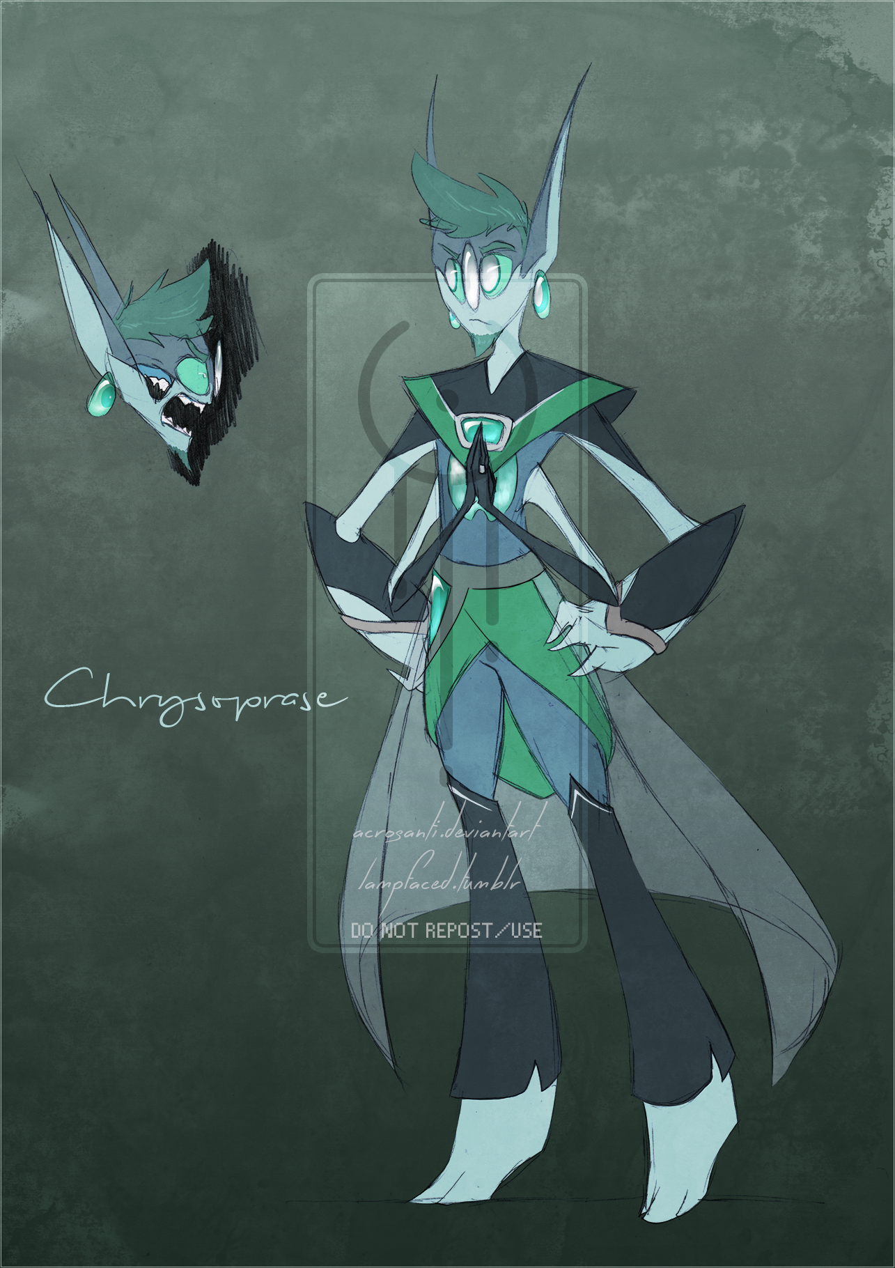 Steven Universe - Chrysoprase [fusion]