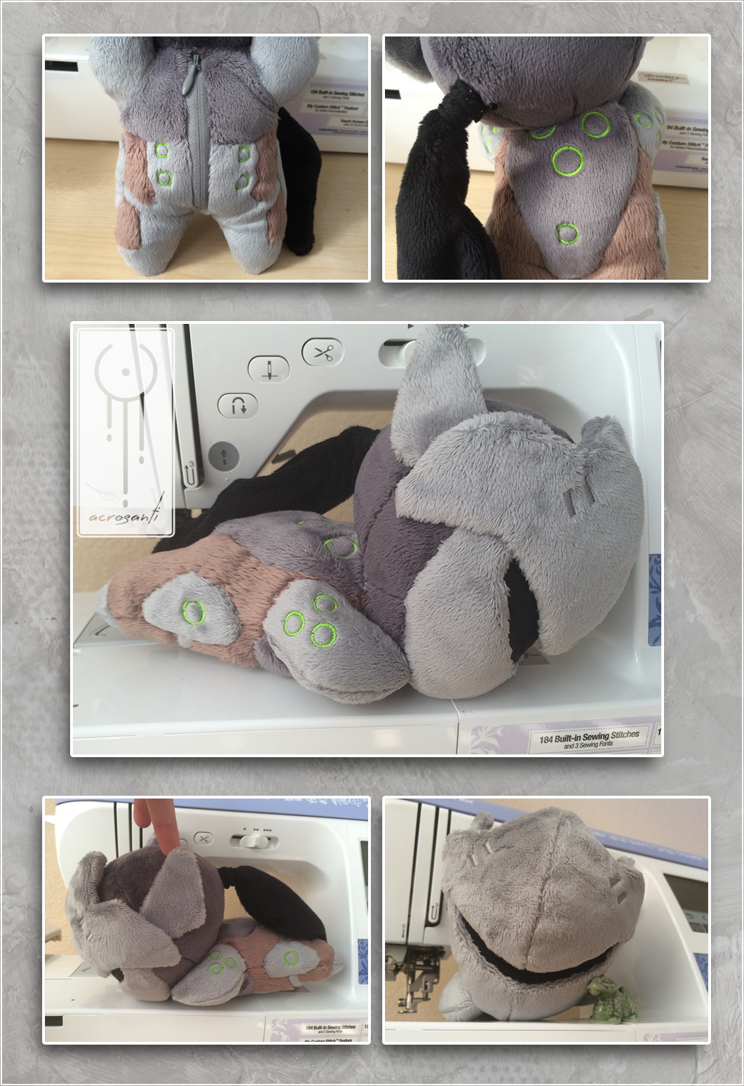 Overwatch online genji plush