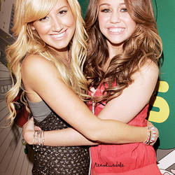 Miley and Ashley