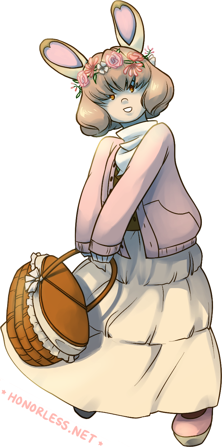 spring bunny by honorless