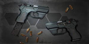 12mm Pistol concept art