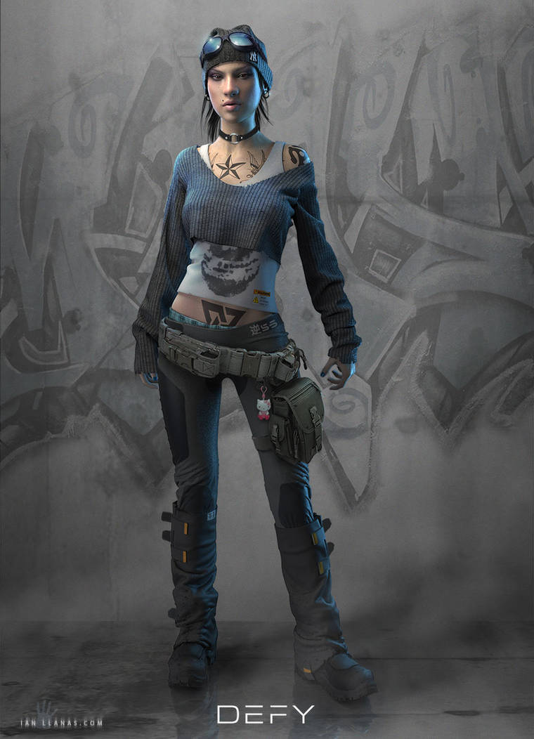 DEFY: Character Concept by ianllanas on DeviantArt