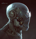 Cyborg Face sketch