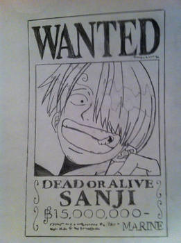 Wanted Sanji