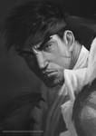 Ryu Portrait by mohammedAgbadi