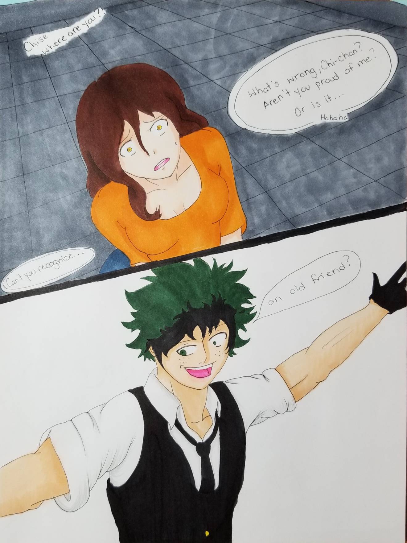 Villain Deku X Oc Au By Thatartzyanimegal On Deviantart