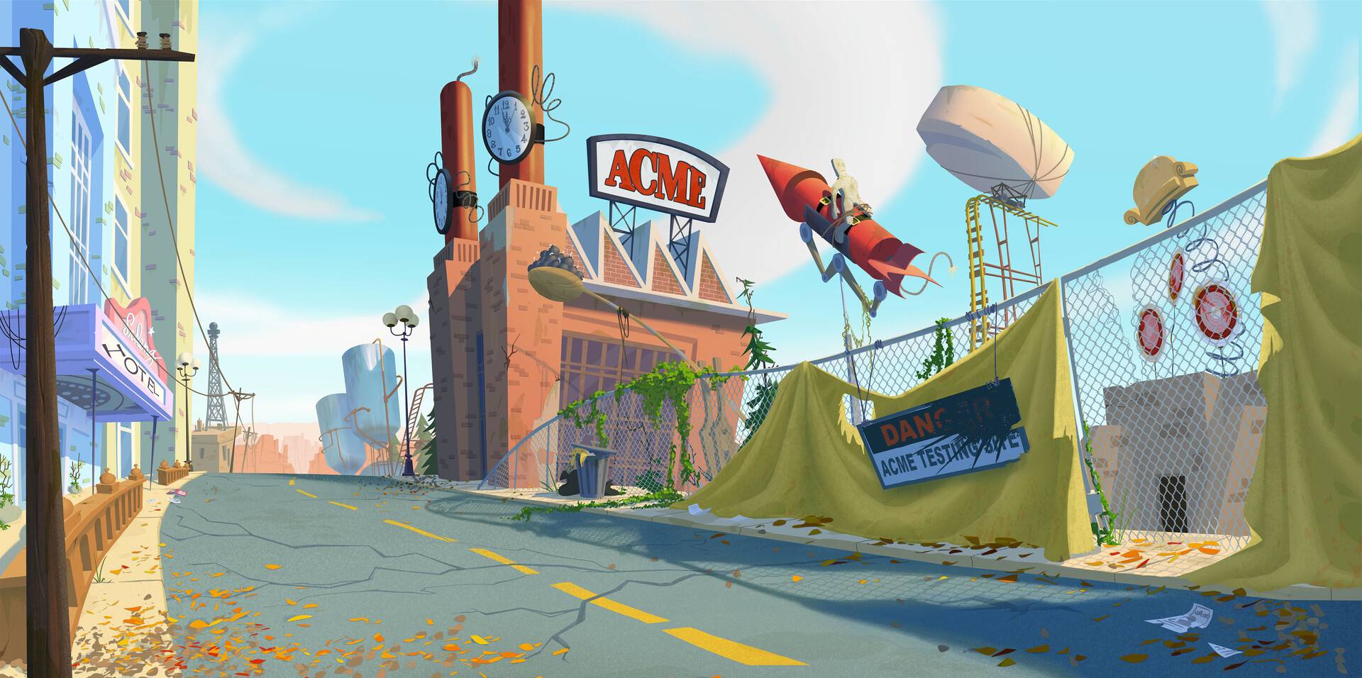 Acme In Cartoons The ACME Factory Company by i-hrt-2ns on DeviantArt