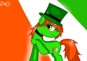 MLP St. Patricks Day OC -Irish Clover