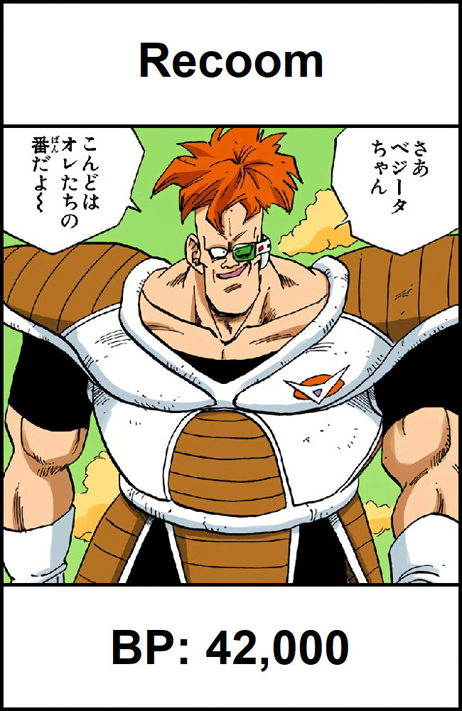 Recoom Recoom - Freeza arc by JLG-GG on DeviantArt