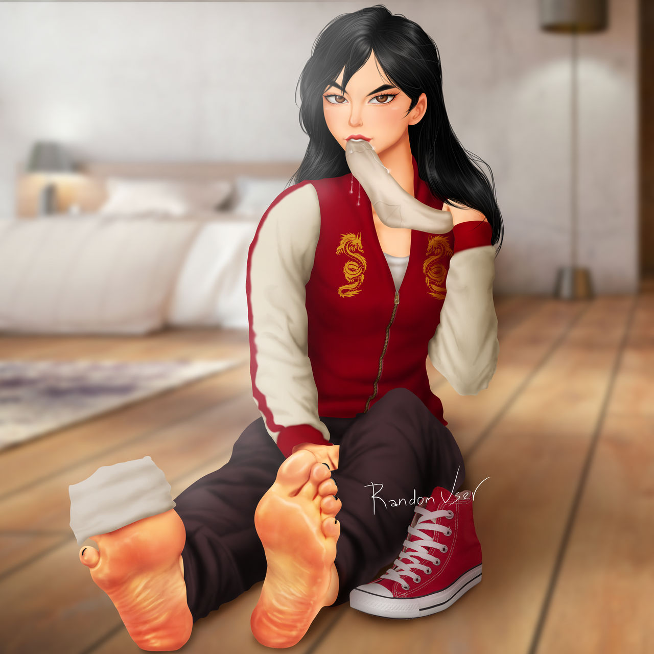 Randomuseragain2016 Mulan feet are sweaty by RandomUserAgain2016 on DeviantArt