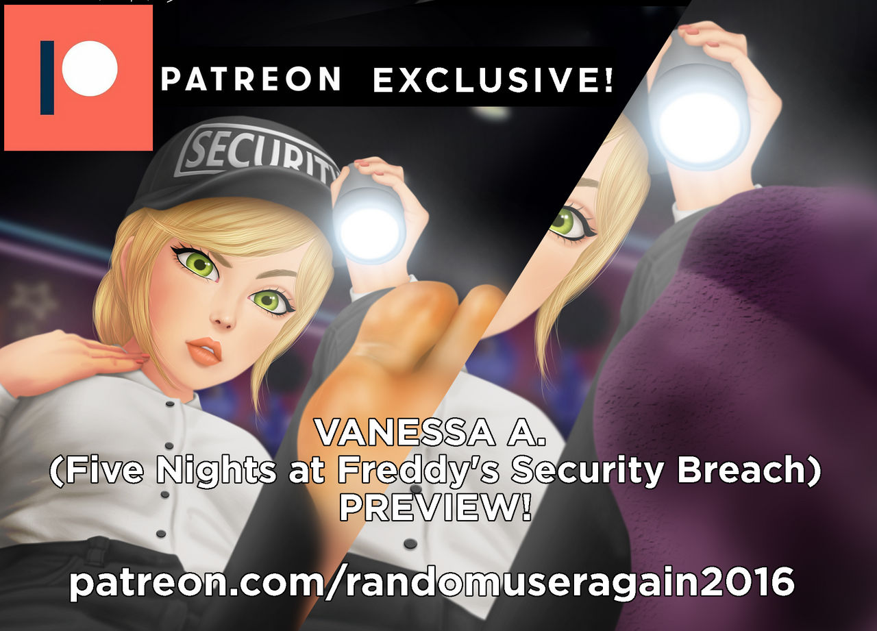 Randomuseragain2016 Deviantart Vanessa (FNAF Security Breach) (Patreon) by RandomUserAgain2016 on ...