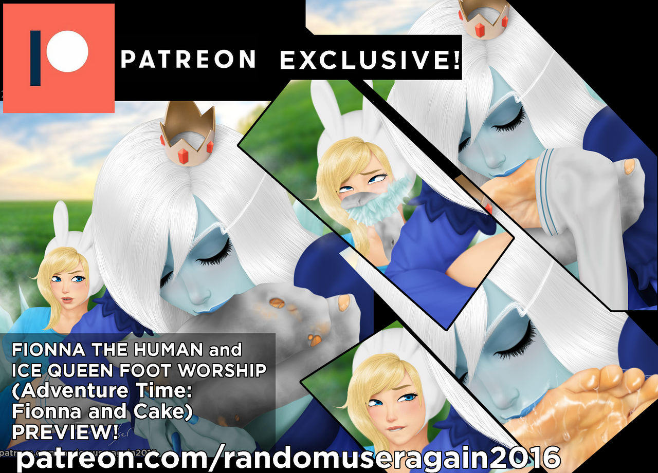 Randomuseragain2016 Deviantart Fionna and Ice Queen foot worship (patreon) by RandomUserAgain2016 on ...