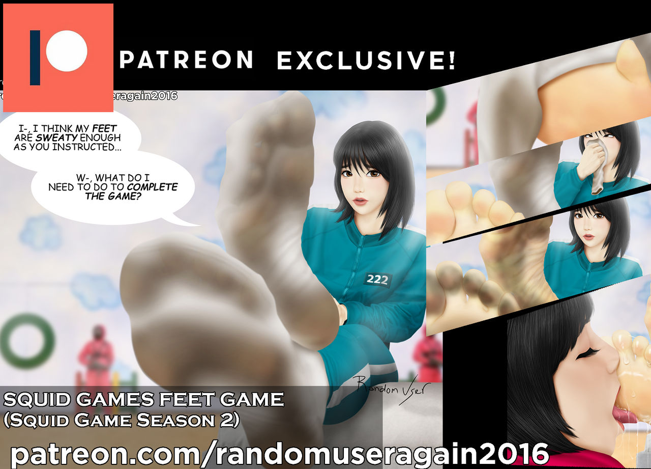 Randomuseragain Squid Game feet game (patreon) by RandomUserAgain2016 on DeviantArt