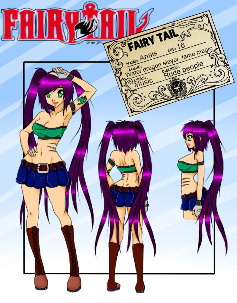 .:FAIRY TAIL:. OC Anais Armstrong REF