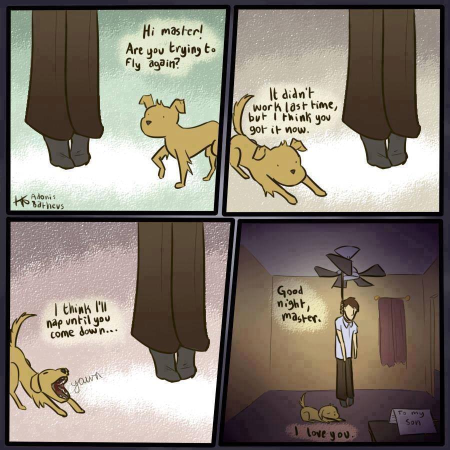 Sad Dog Comic by SaekoGami on DeviantArt