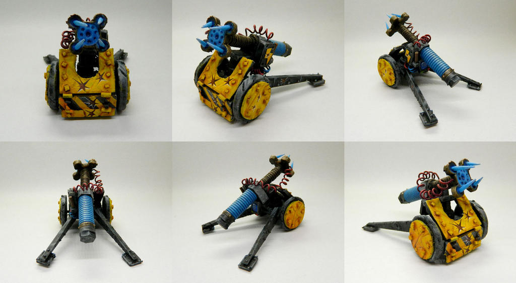 Scratchbuilt Mek Gun 04 by Beketov on DeviantArt