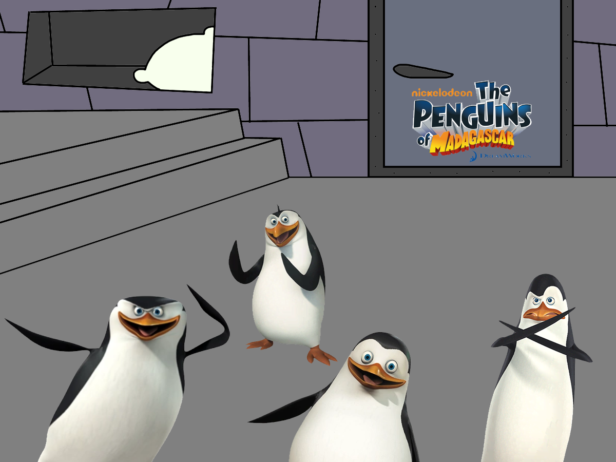 The Penguins Of Madagascar Base by Adamben026 on DeviantArt