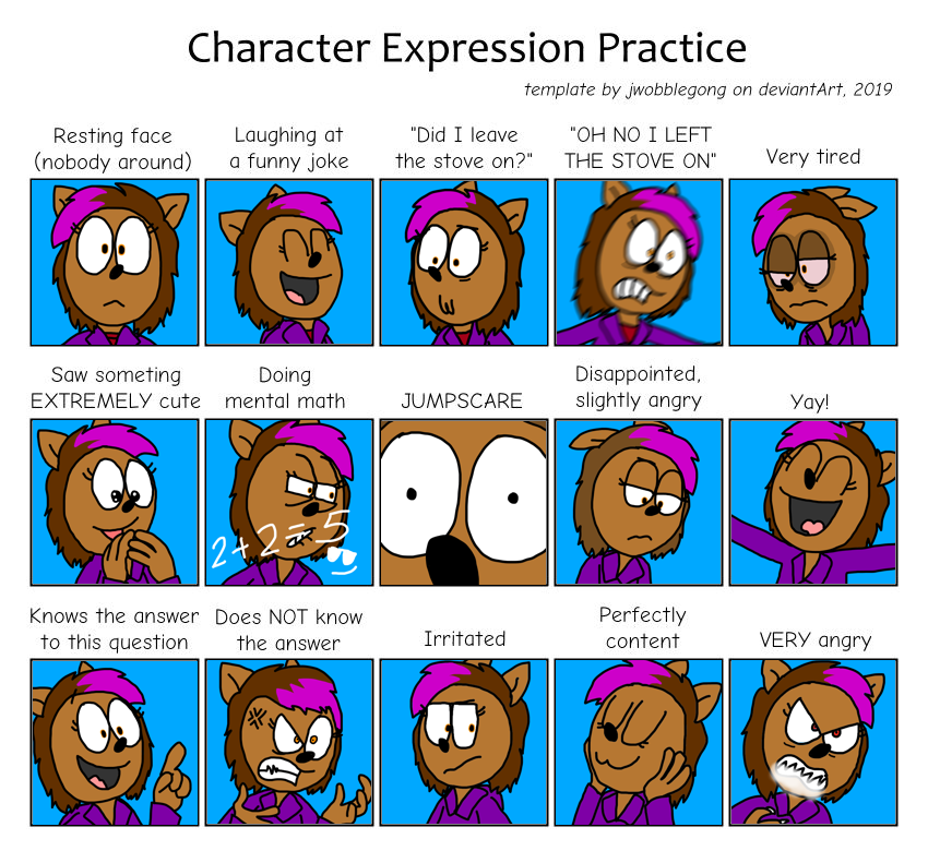 Character Expression Practice by ssemodnarsgod on DeviantArt