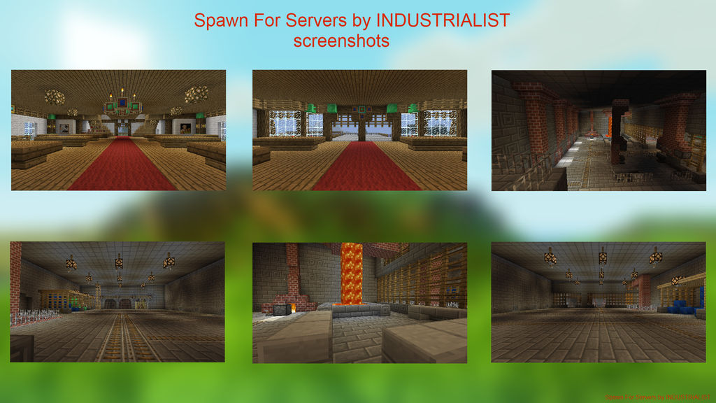 Spawn map for minecraft by Alex-Moshan on DeviantArt