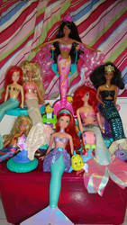 Mermaid doll collection 1 by Selinelle