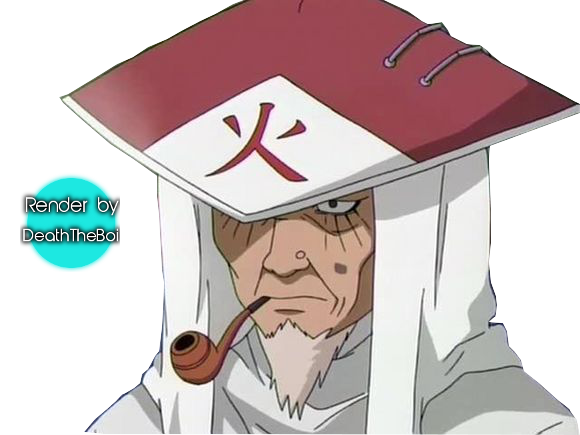 Hiruzen Sticker Hiruzen Render by BoiUchiha on DeviantArt