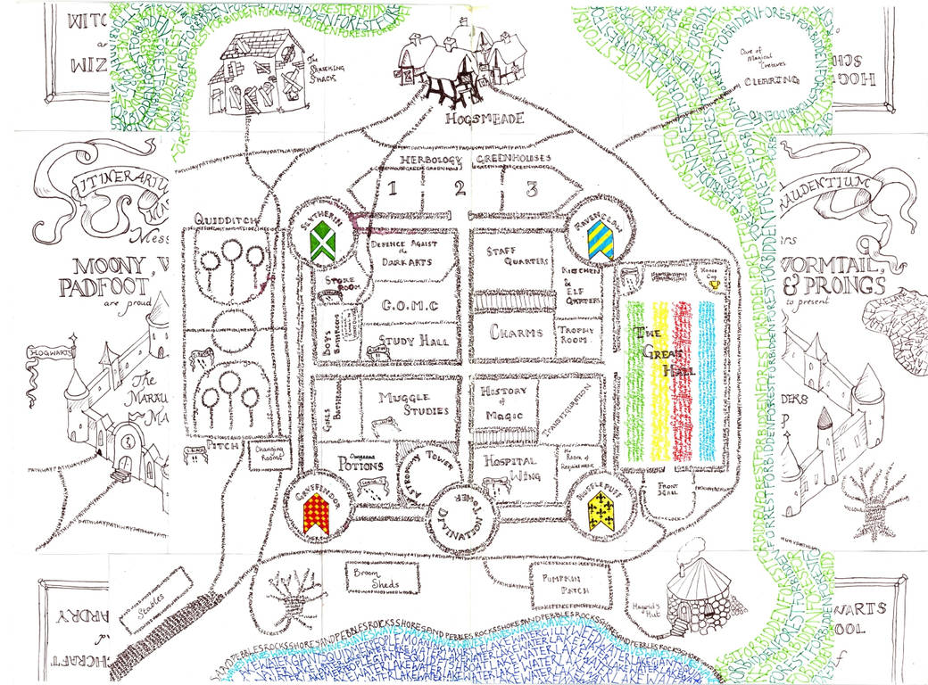 Make your own Marauder's Map. by MysicaWolf on DeviantArt