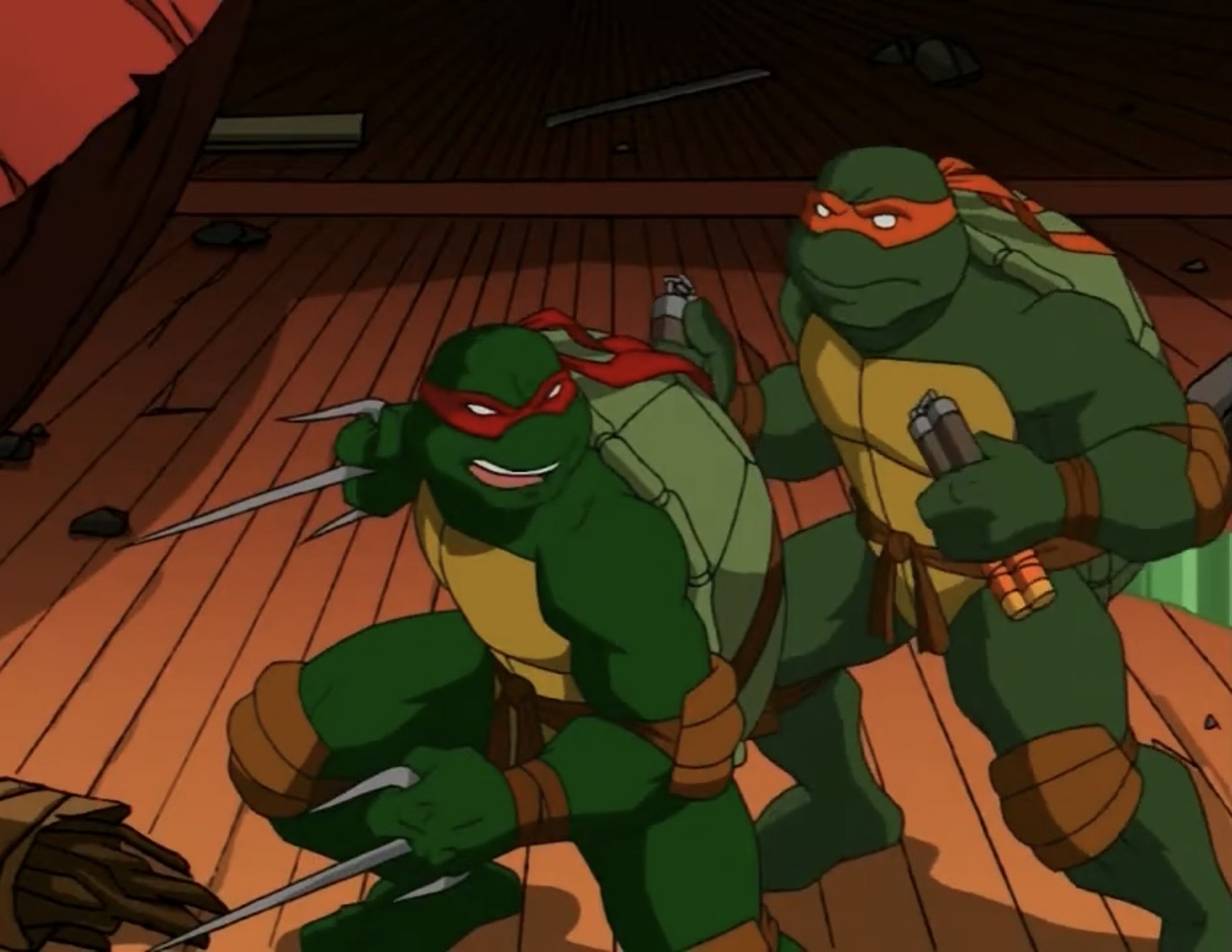 Tmnt 2003 Raph TMNT 2003 Raph and Mikey by hedwieapotter on DeviantArt