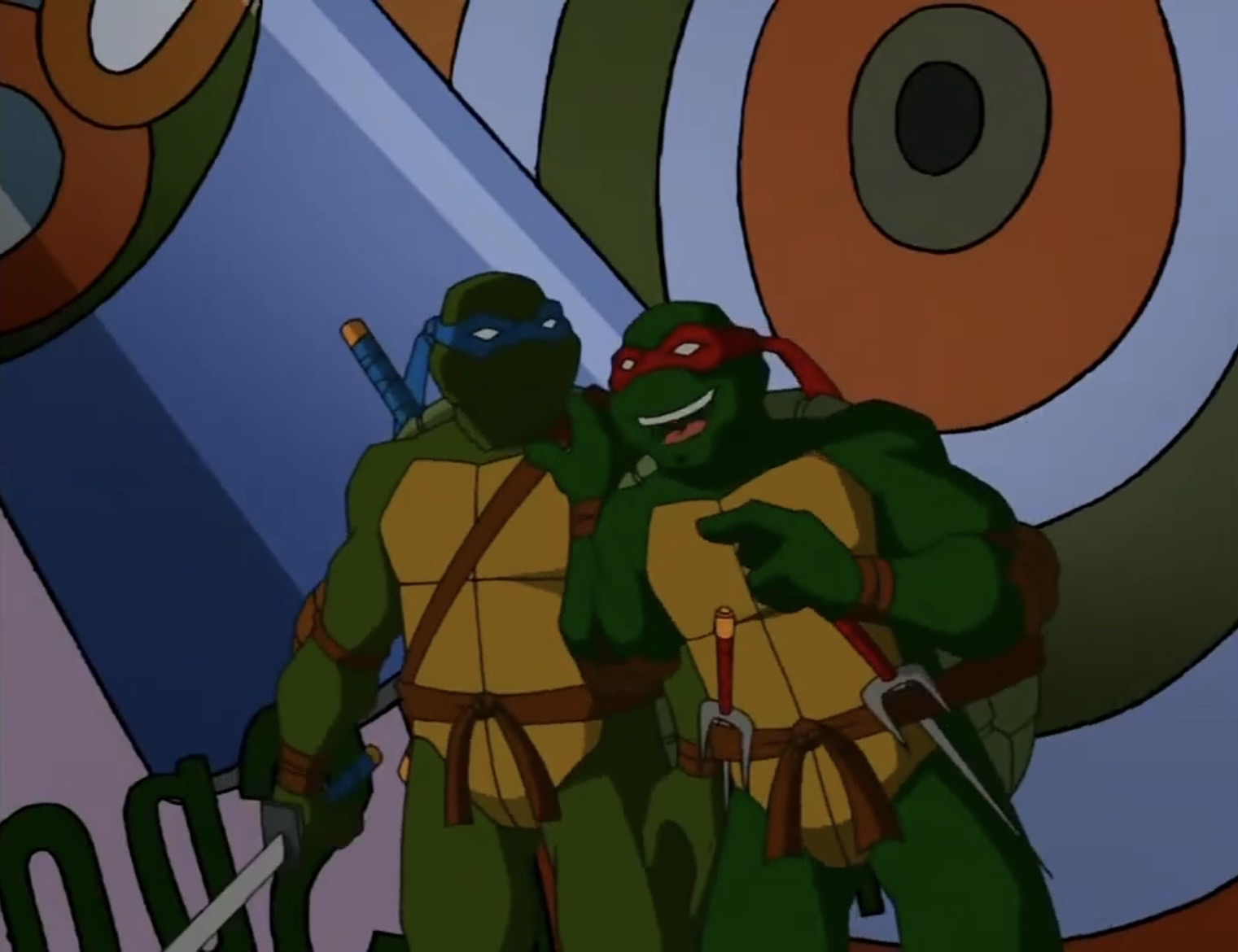 Leo Vs Raph TMNT 2003 Raph and Leo 2 by hedwieapotter on DeviantArt
