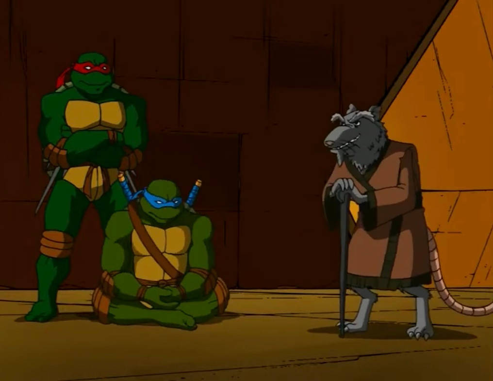 TMNT 2003 Raph, Leo and Splinter by hedwieapotter on DeviantArt