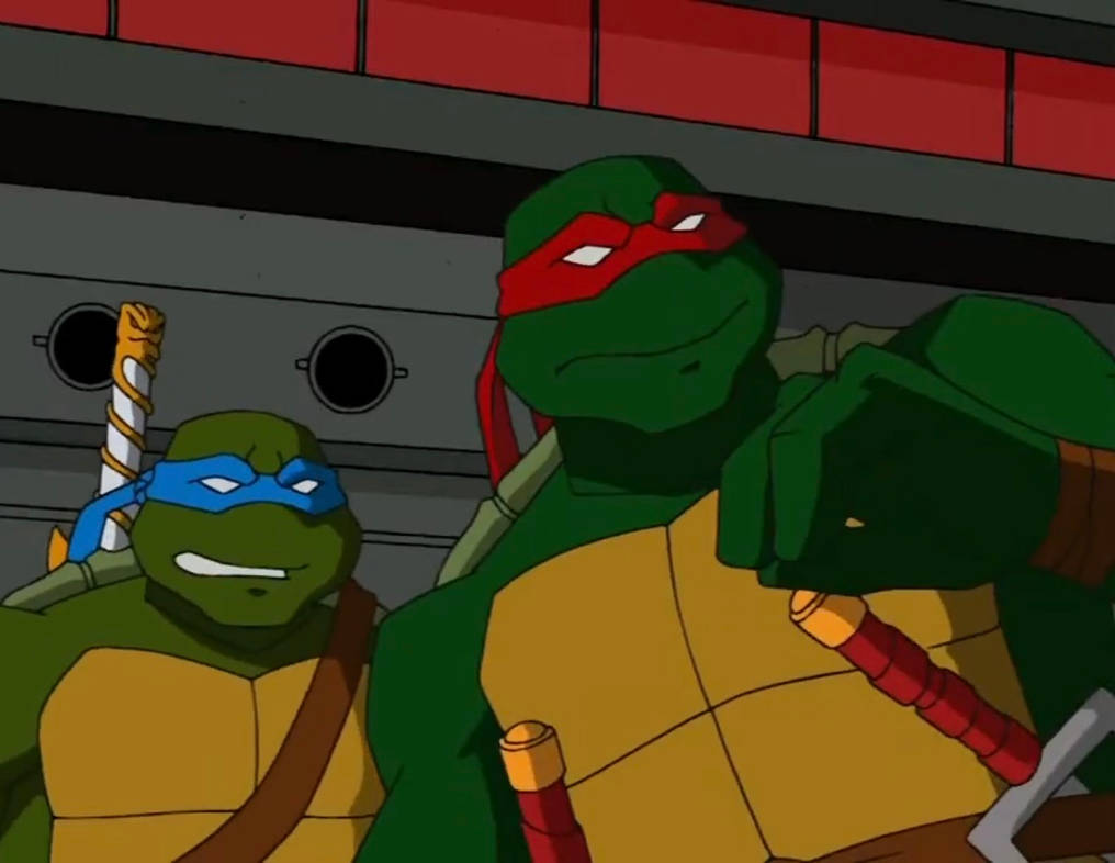 Rotmnt Ralph TMNT 2003 Raph and Leo 2 by hedwieapotter on DeviantArt